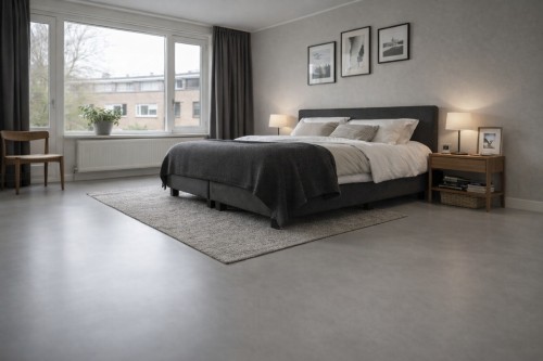 Gietvloer slaapkamer