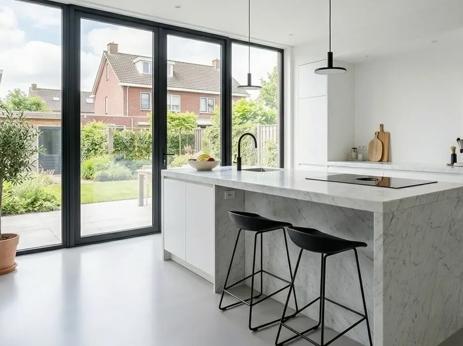 Gietvloer keuken